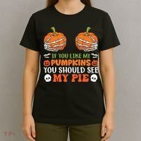 Pumpkin Pie Halloween T-Shirt thumb 4