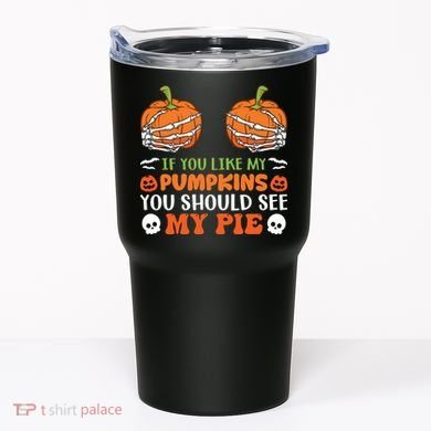 Pumpkin Pie Halloween Tumbler