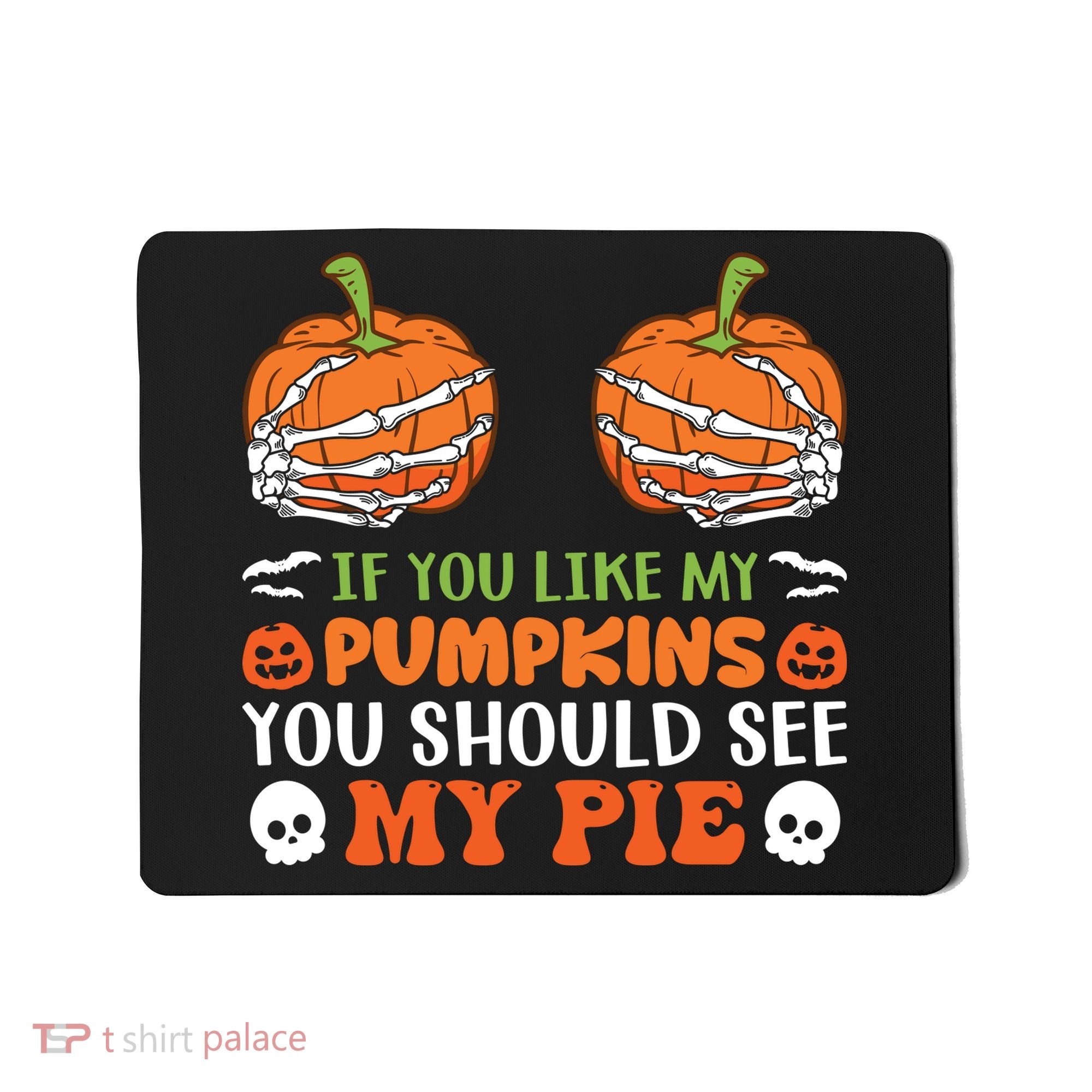 Pumpkin Pie Halloween Mousepad