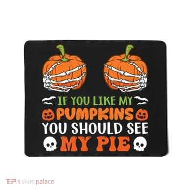Pumpkin Pie Halloween Mousepad