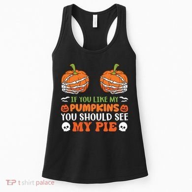 Pumpkin Pie Halloween Women's Tank Top