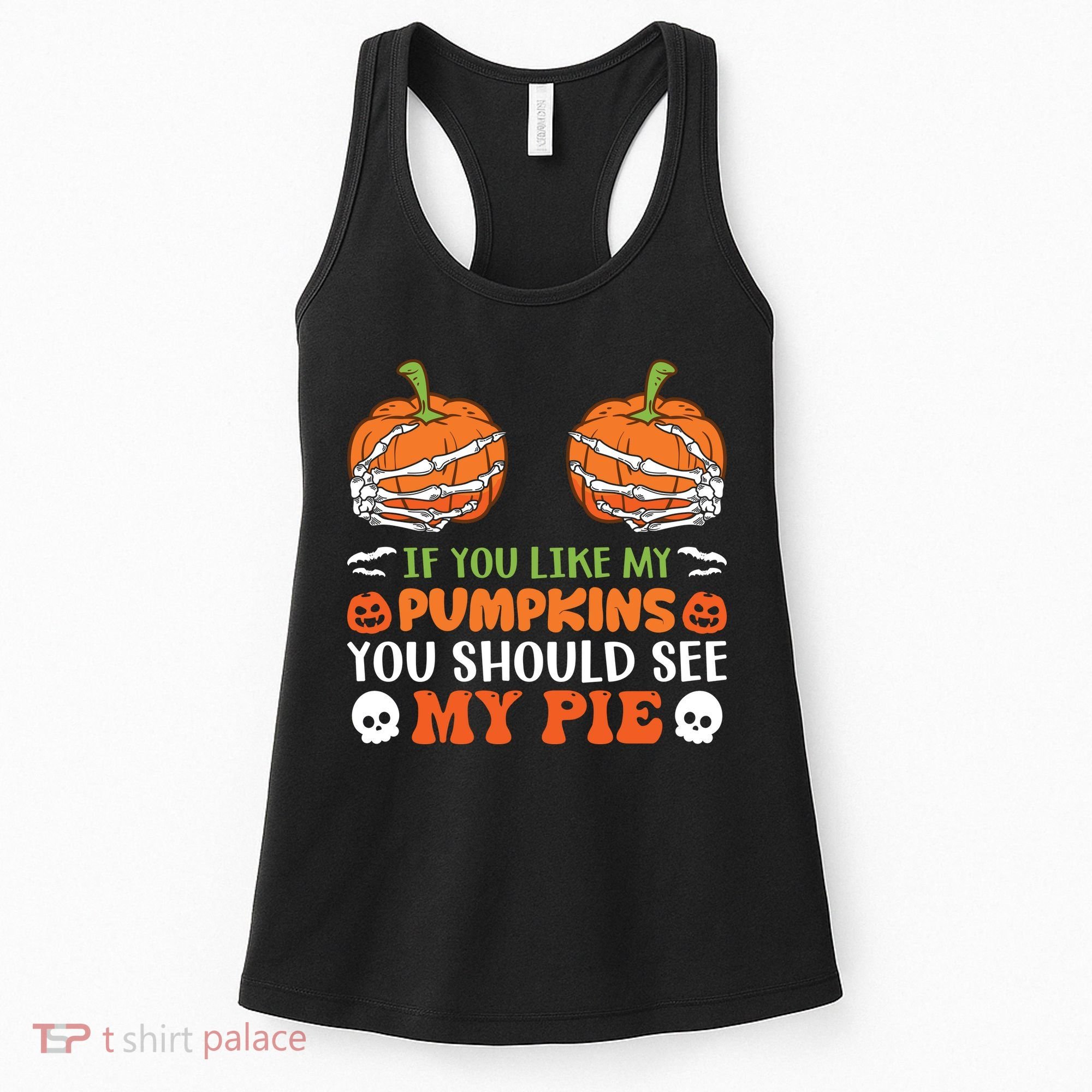 Pumpkin Pie Halloween Women's Tank Top