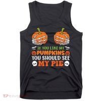 Pumpkin Pie Halloween Tank Top thumb 0