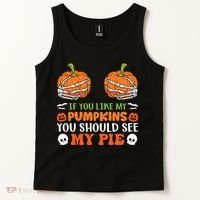 Pumpkin Pie Halloween Tank Top thumb 2