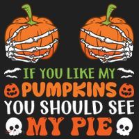 Pumpkin Pie Halloween Golf Towel thumb 3