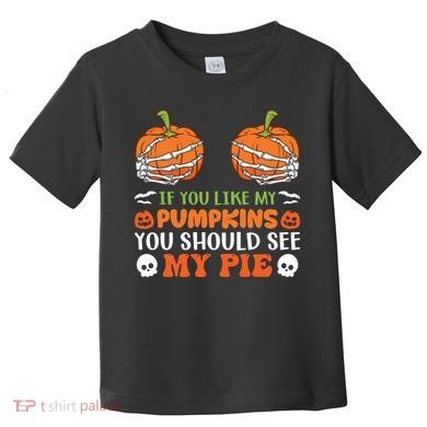 Pumpkin Pie Halloween Toddler T-Shirt
