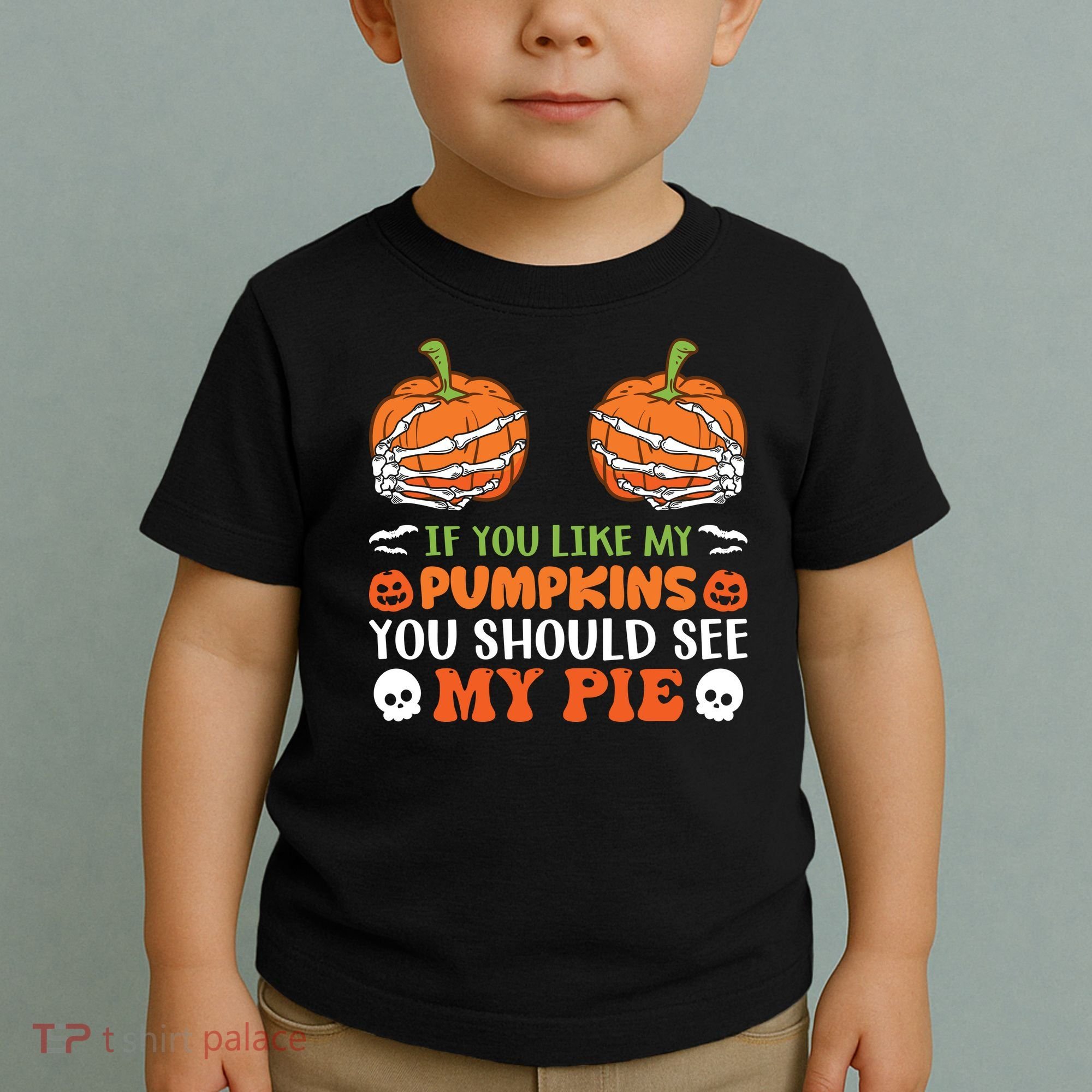 Pumpkin Pie Halloween Toddler T-Shirt