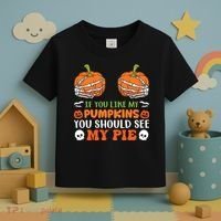 Pumpkin Pie Halloween Toddler T-Shirt thumb 3