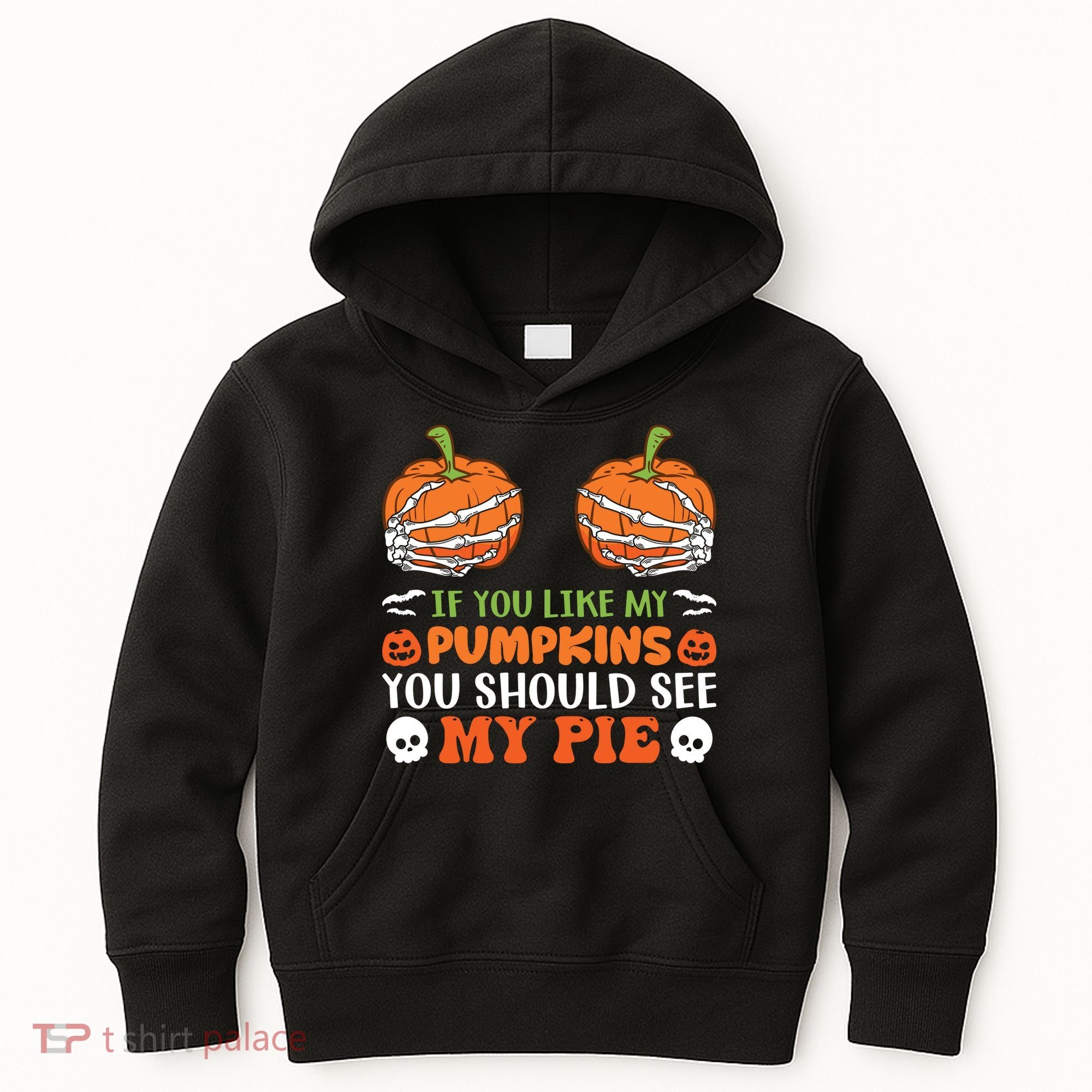 Pumpkin Pie Halloween Kids Hoodie