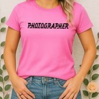 Photographer Women's T-Shirt thumb 2