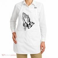 Pray Praying Hands Rosary Cross Apron thumb 2