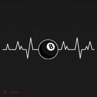 Pool Players Heartbeat Billiards 8 Ball Women's Tank Top thumb 5