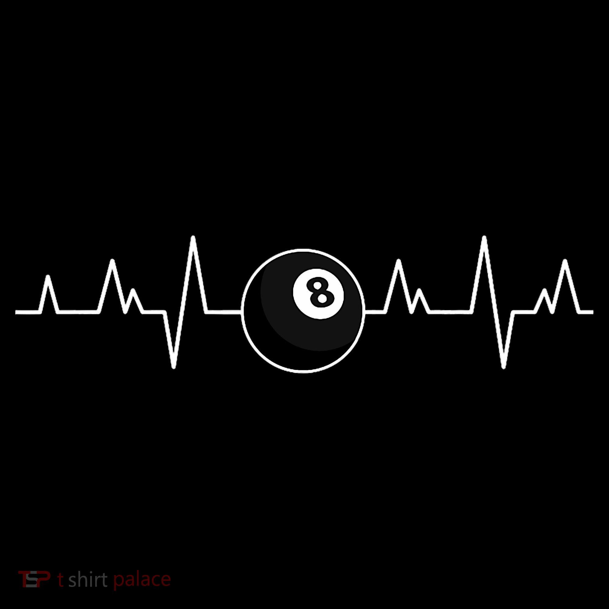 Pool Players Heartbeat Billiards 8 Ball Women's Tank Top