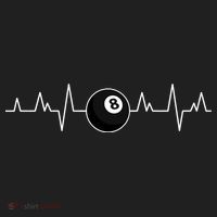 Pool Players Heartbeat Billiards 8 Ball Hat thumb 2