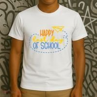 Paper Plane Happy Last Day Of School T-Shirt thumb 3