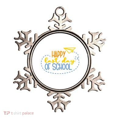 Paper Plane Happy Last Day Of School Ornament