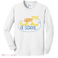 Paper Plane Happy Last Day Of School Kids Long Sleeve Shirt thumb 0