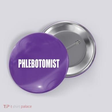 Phlebotomist Button