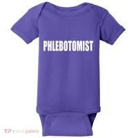 Phlebotomist Baby Bodysuit thumb 0