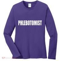 Phlebotomist Women's Long Sleeve Shirt thumb 0