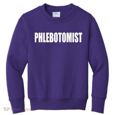 Phlebotomist Kids Sweatshirt