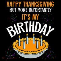  Pumpkin Pie Happy Thanksgiving It's My Birthday Women's Hoodie thumb 2