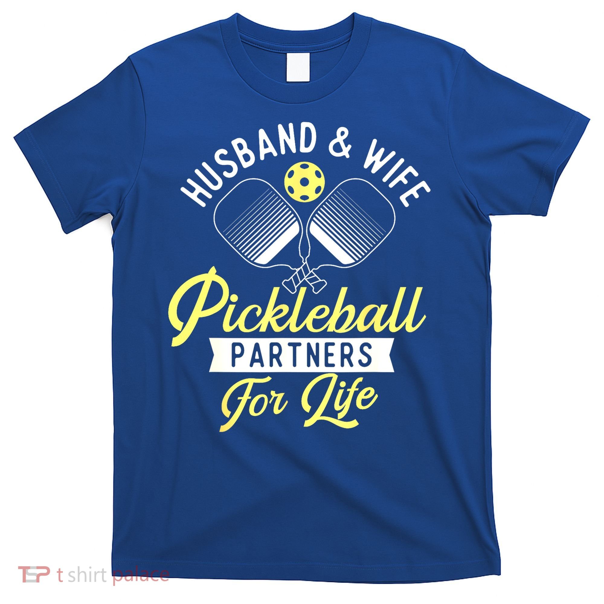 Player Pickleballers Husband & Wife Couple Pickleball Gift For Fan T-Shirt