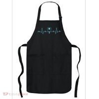 Pickleball Player Heartbea Pickleball Paddle Gifts Apron thumb 0