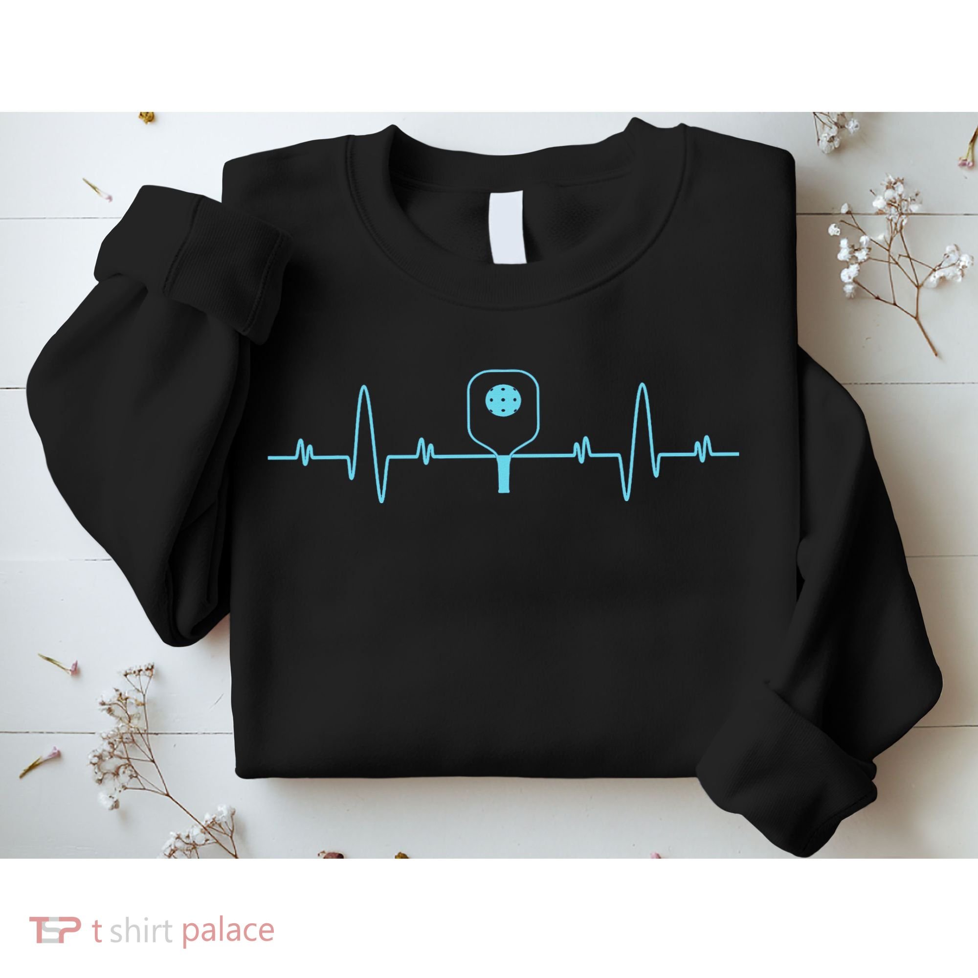 Pickleball Player Heartbea Pickleball Paddle Gifts Sweatshirt