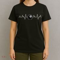 Pool Players Heartbeat Billiards 8 Ball T-Shirt thumb 4