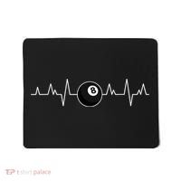 Pool Players Heartbeat Billiards 8 Ball Mousepad thumb 0