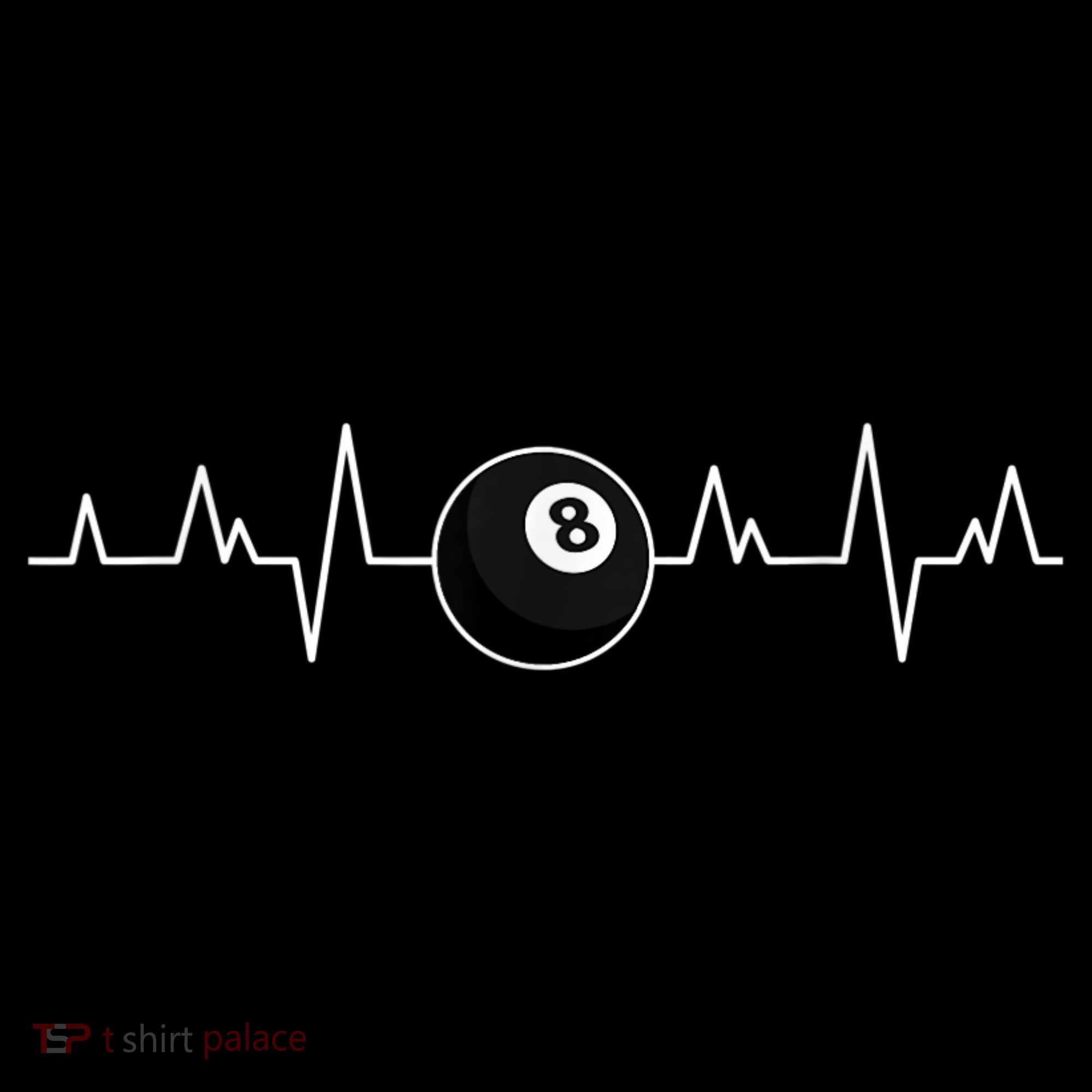 Pool Players Heartbeat Billiards 8 Ball Women's Tank Top