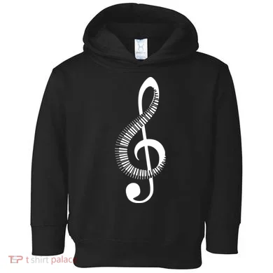 Piano Toddler Hoodie
