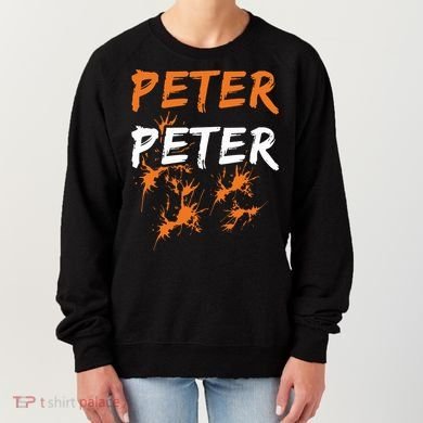 Peter Peter I'm With The Pumpkin Halloween Women's Sweatshirt