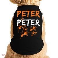 Peter Peter I'm With The Pumpkin Halloween Doggie Tank thumb 0