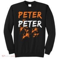 Peter Peter I'm With The Pumpkin Halloween Sweatshirt thumb 0