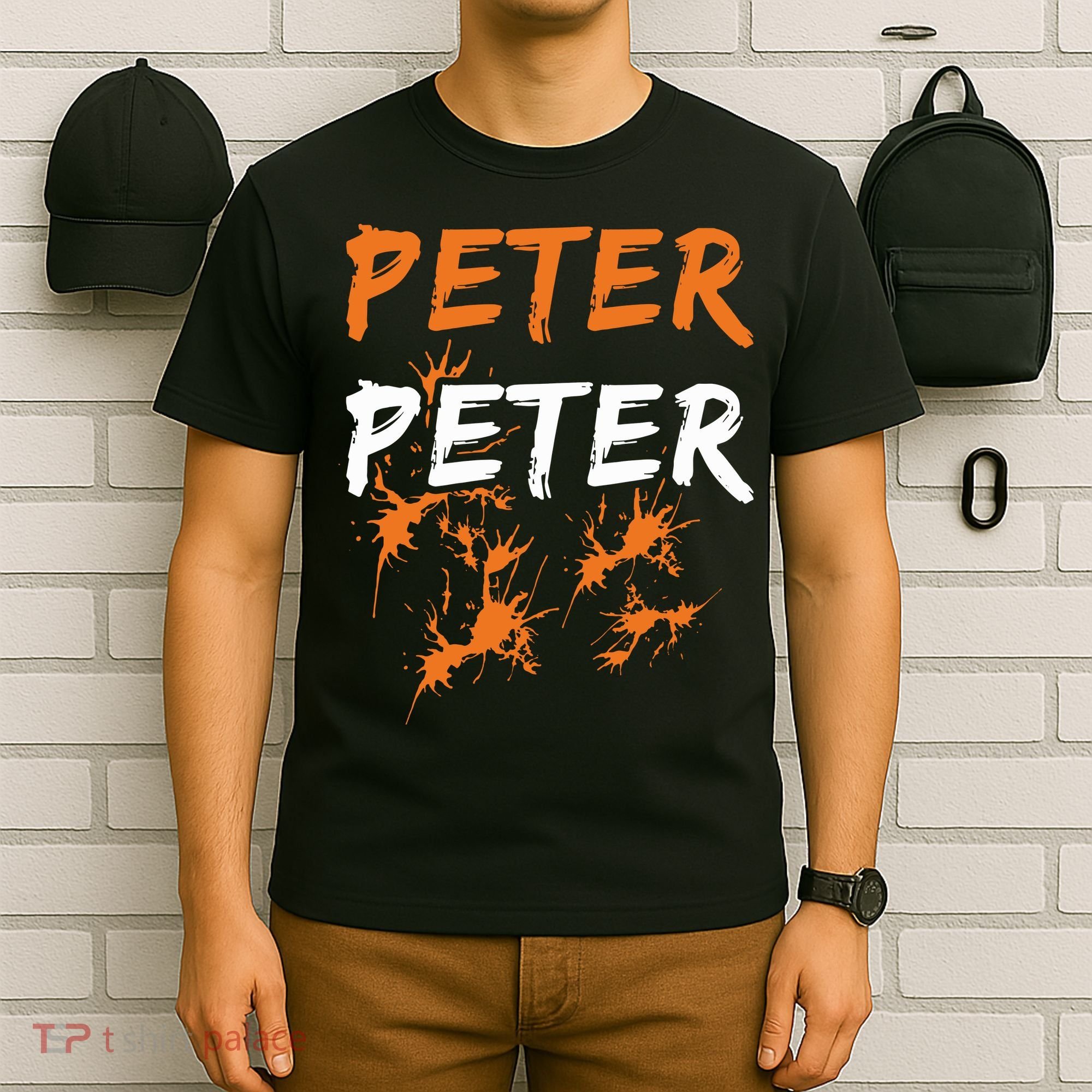 Peter Peter I'm With The Pumpkin Halloween T-Shirt