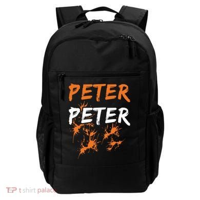 Peter Peter I'm With The Pumpkin Halloween Backpack