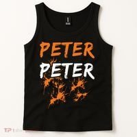 Peter Peter I'm With The Pumpkin Halloween Tank Top thumb 2
