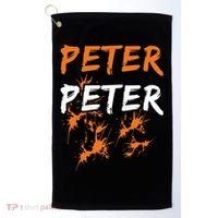 Peter Peter I'm With The Pumpkin Halloween Golf Towel thumb 0