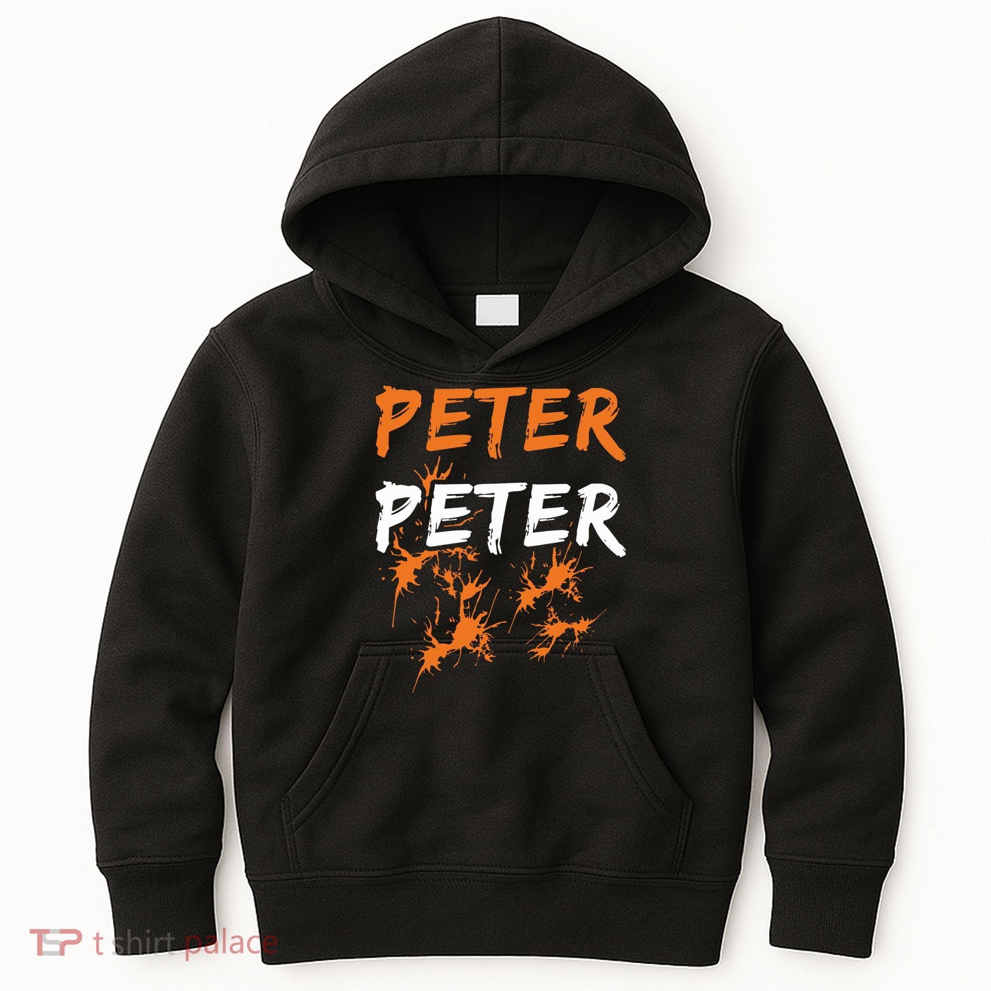 Peter Peter I'm With The Pumpkin Halloween Kids Hoodie