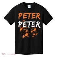 Peter Peter I'm With The Pumpkin Halloween Kids T-Shirt thumb 0