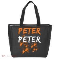 Peter Peter I'm With The Pumpkin Halloween Tote Bag thumb 0