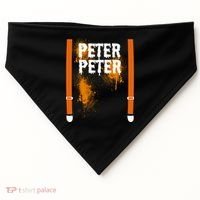 Peter Peter I'm With The Pumpkin Halloween USA-Made Doggie Bandana thumb 0