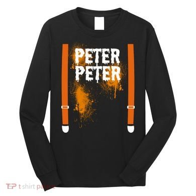 Peter Peter I'm With The Pumpkin Halloween Long Sleeve Shirt