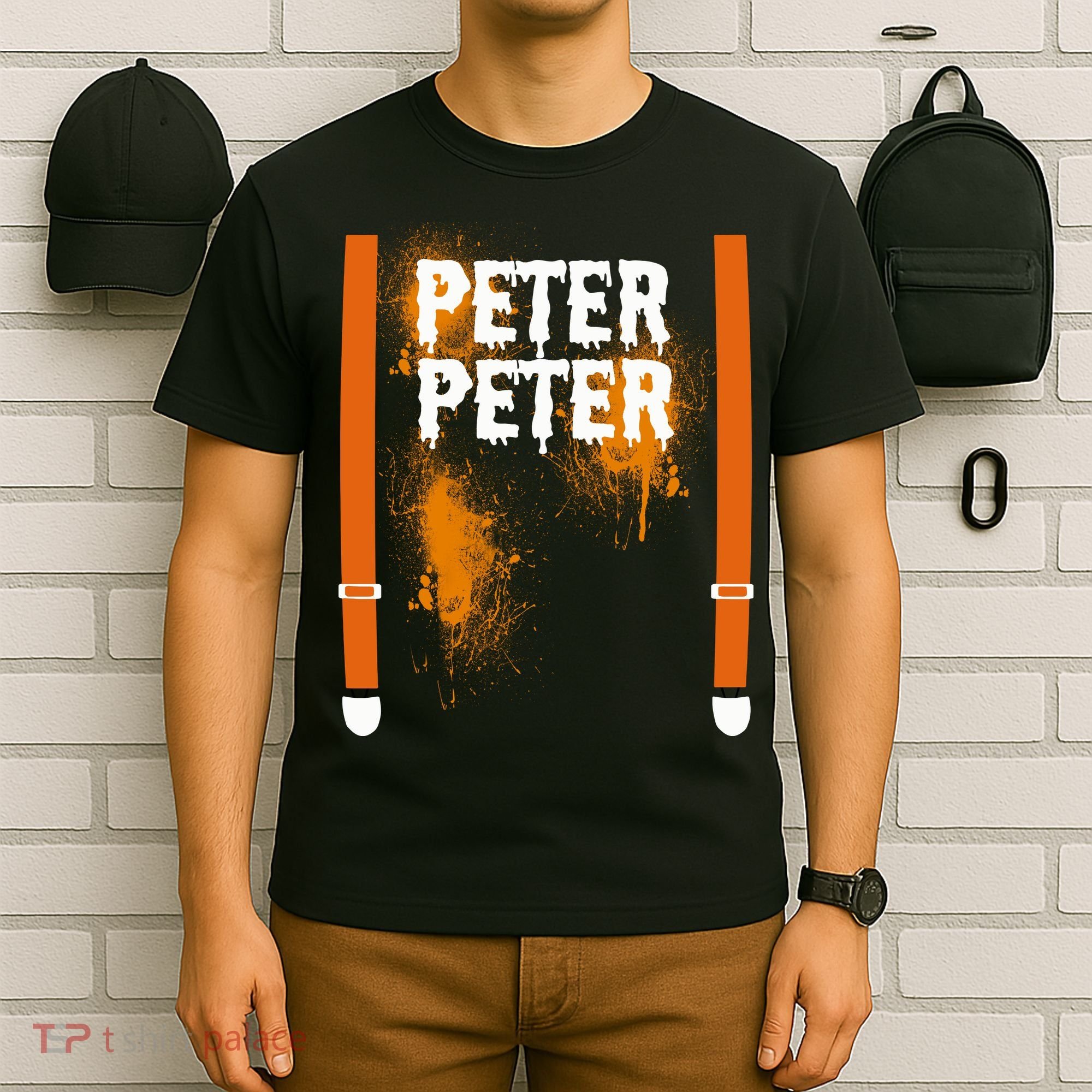Peter Peter I'm With The Pumpkin Halloween T-Shirt