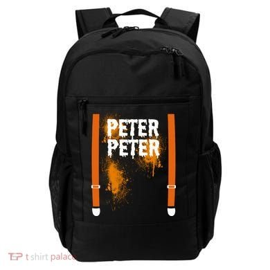 Peter Peter I'm With The Pumpkin Halloween Backpack