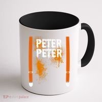 Peter Peter I'm With The Pumpkin Halloween Coffee Mug thumb 1