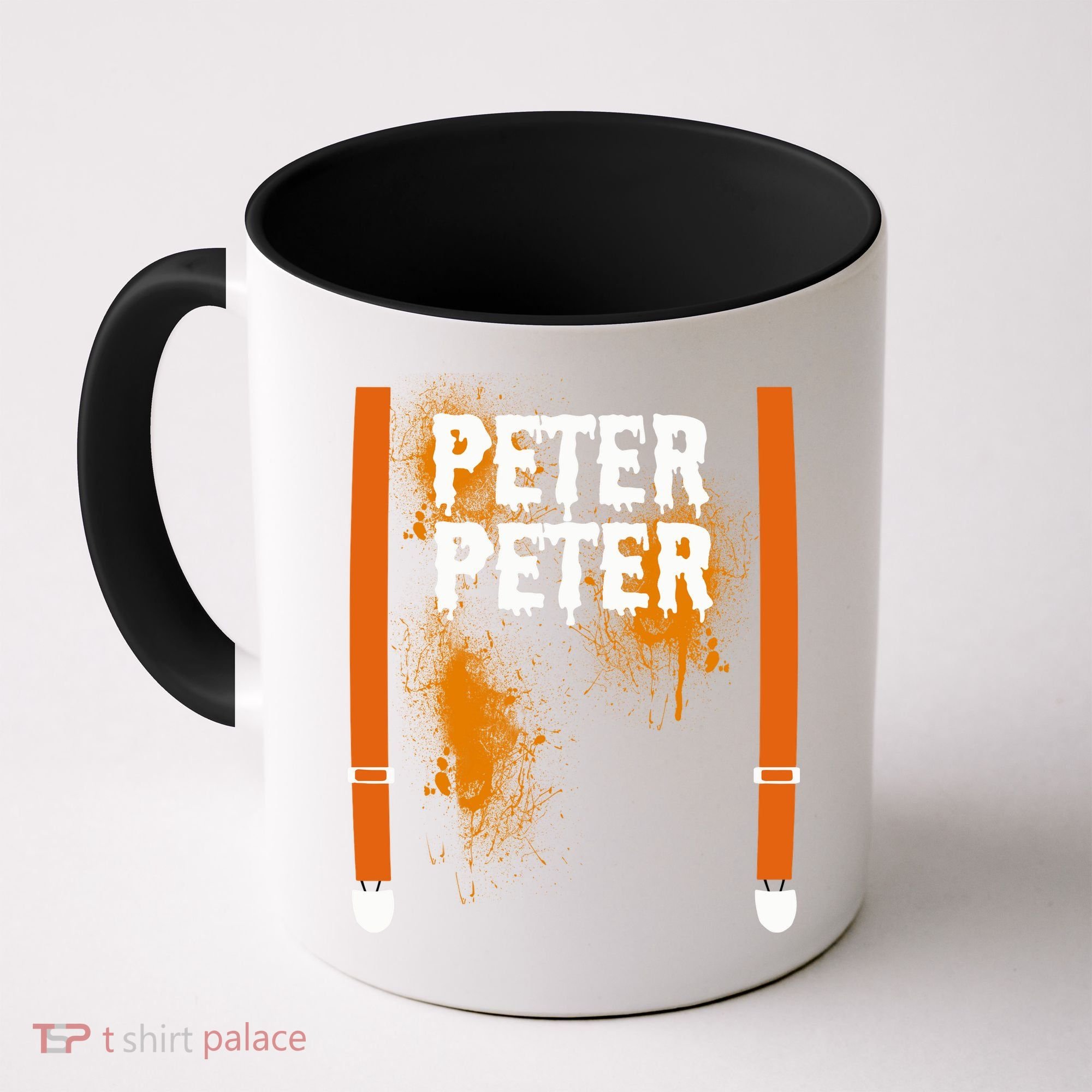 Peter Peter I'm With The Pumpkin Halloween Coffee Mug