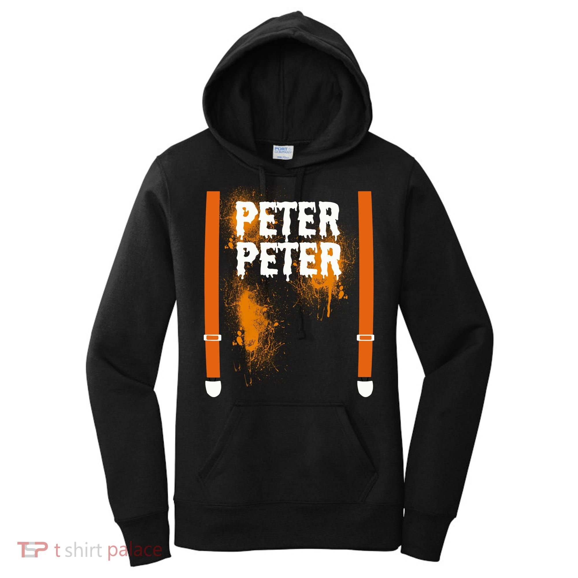 Peter Peter I'm With The Pumpkin Halloween Women's Hoodie